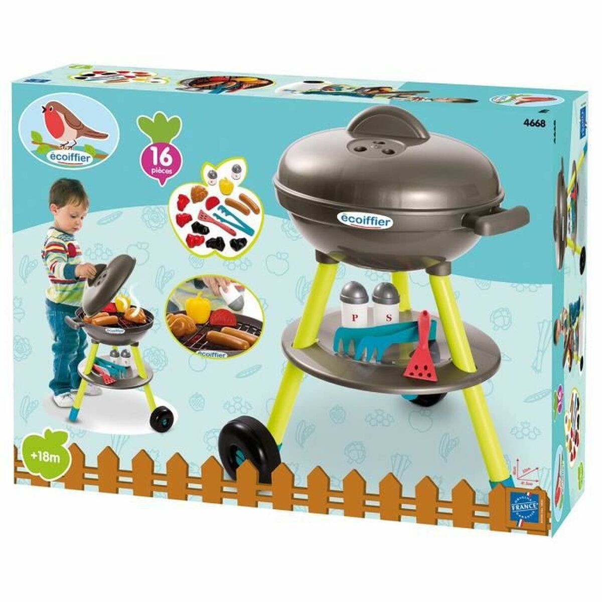 Legetøjs grill Ecoiffier E4668